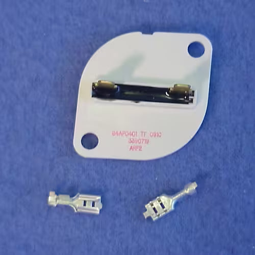 Close-up of WP3390719 fuse terminals and mounting tabs