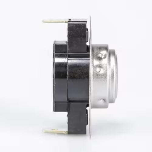 Close-up of WP3391914 thermostat terminals and mounting bracket