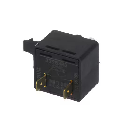 Close-up of terminals on WP3395382 start switch