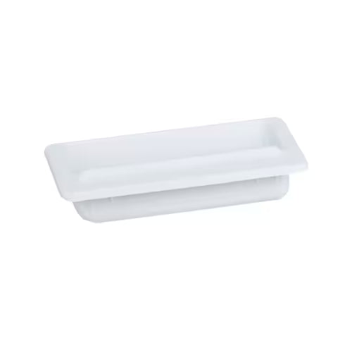 Whirlpool dryer door handle WP3405184 close-up moulded plastic