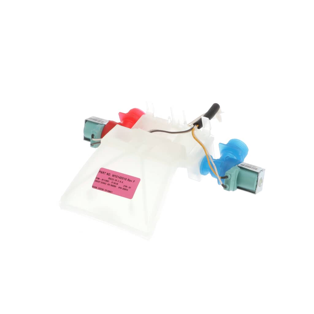Genuine Whirlpool WPW10140918 water inlet valve for dishwasher