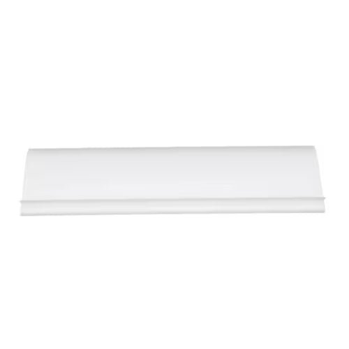 Close-up of part number WR17X10725 stamped on plastic light cover
