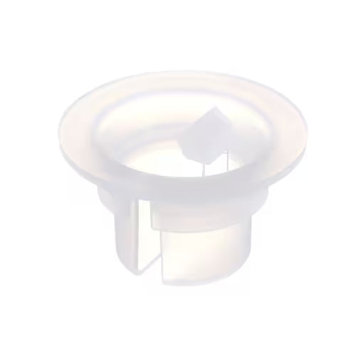 WR17X11459 drive cup installed on ice bucket auger shaft inside refrigerator