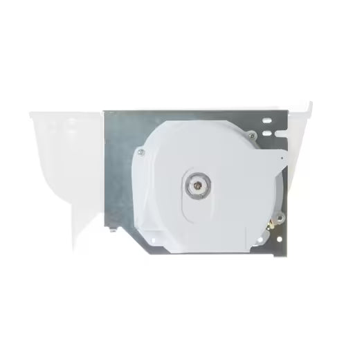 Replacement refrigerator ice bucket WR17X4312 auger close-up drive shaft