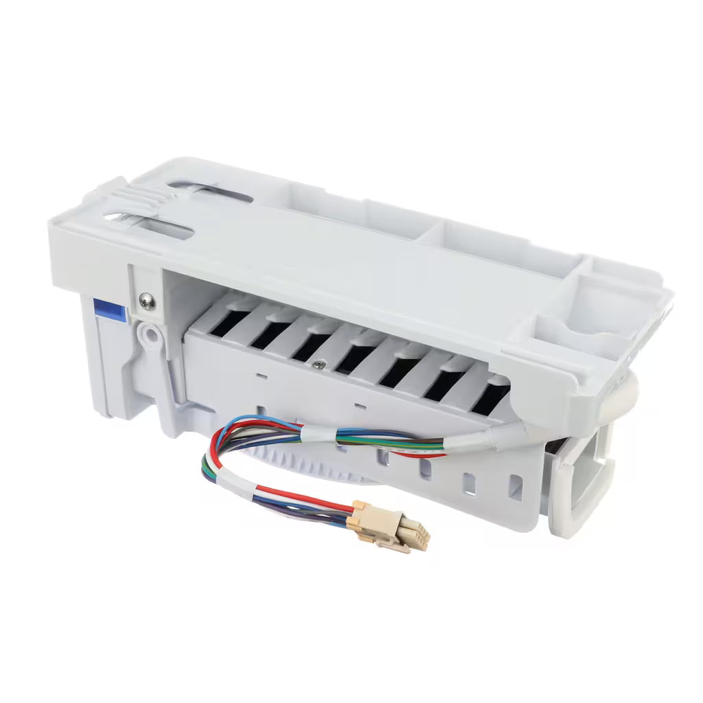 GE WR30X10097 installed inside refrigerator freezer compartment