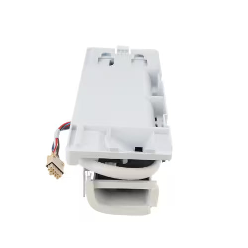 GE WR30X10097 ice maker assembly front view