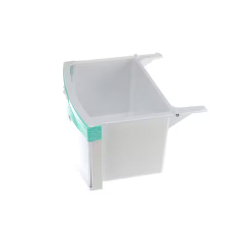 GE WR32X10524 bottom bin meat pan assembly front view