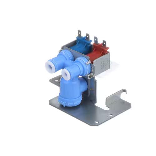 GE WR57X10019 water inlet valve assembly front view