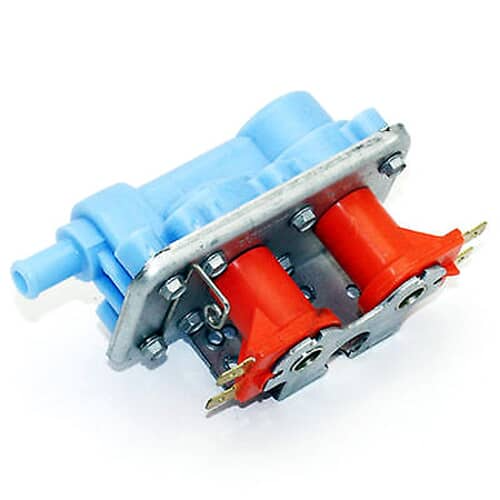 Whirlpool 205613 washing machine water inlet valve with solenoids and mounting bracket