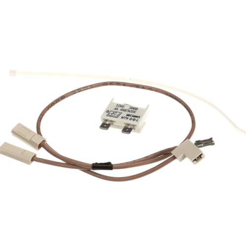 Complete Whirlpool 675813 thermal fuse kit including cable tie