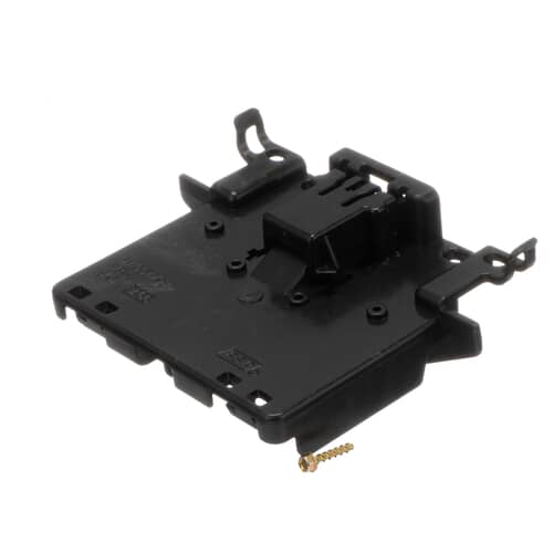 Angled view of the Whirlpool 8193830 dishwasher door latch assembly.