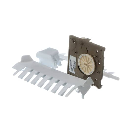 8201515 Icemaker Control Module shown with ejector arm and mounting components