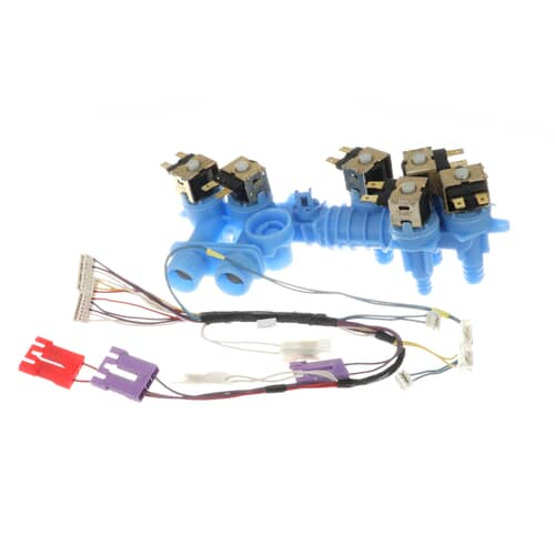 Whirlpool W10364988 Washer Water Inlet Valve Assembly with attached wire harness
