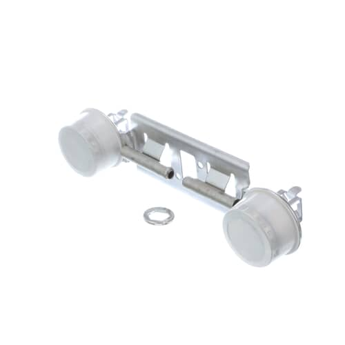 Dual ceramic spark electrode assembly.