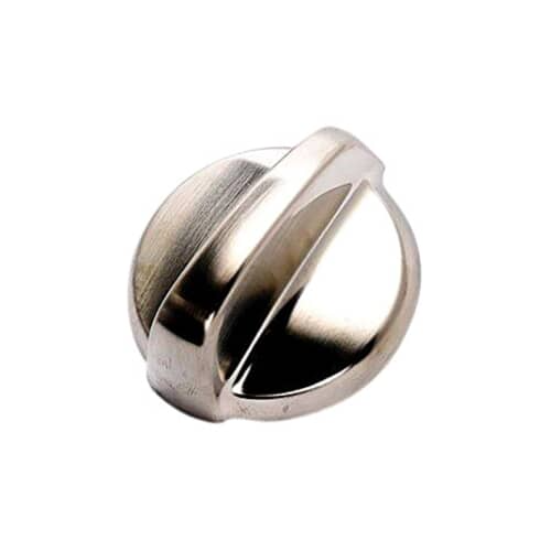 GE WB03T10284 Electric Range/Cooktop Infinite Control Knob (Stainless Look) – OEM Replacement