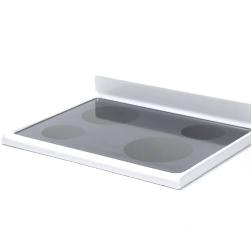 Electrolux 316531922 Electric Range Smoothtop Glass Assembly (White) – OEM Replacement