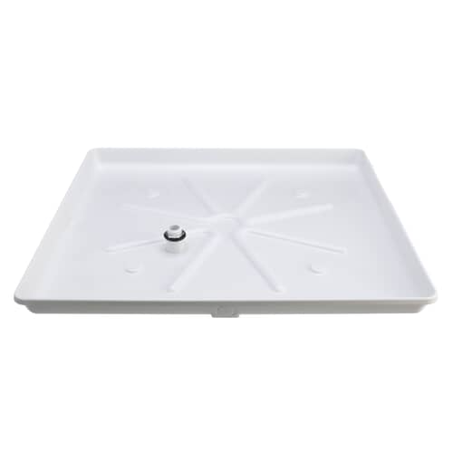 GE PM7X1 Washer Floor Tray and Drain Fitting Kit – OEM Replacement