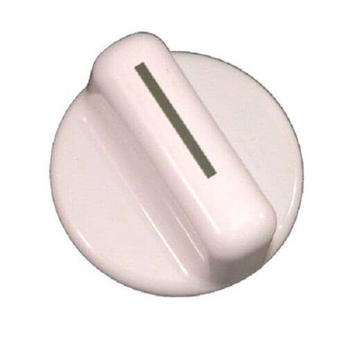 Product shot of the Electrolux appliance knob isolated on a white background.