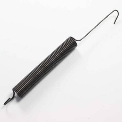 Electrolux 154430501 dishwasher door spring shown fully extended on a white background