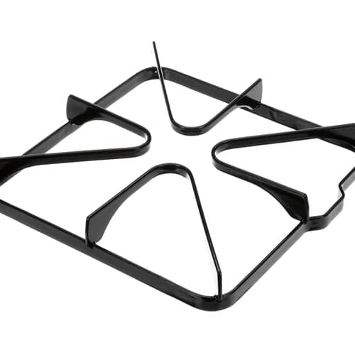 Side-angled view of the 316463200 grate showing the raised supports.