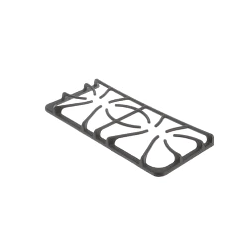 Electrolux 316499502 single side burner grate in matte black (covers two burners).