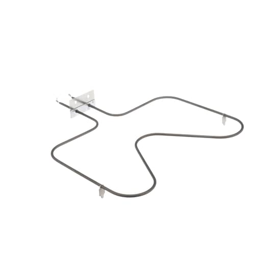 Profile view of the 318255100 bake element's heating tube shape.