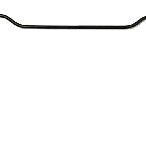 Close-up of the heating tube section of the upper oven bake element.