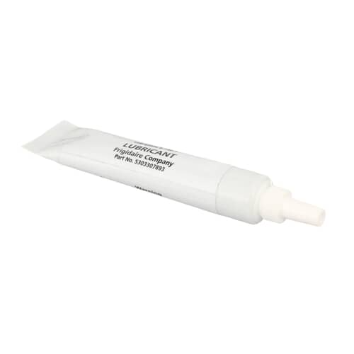 Electrolux lubricant tube with a white plastic applicator tip shown against a white background