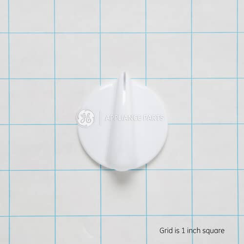 GE WB03T10027 Electric Range Surface Element Control Knob (White).