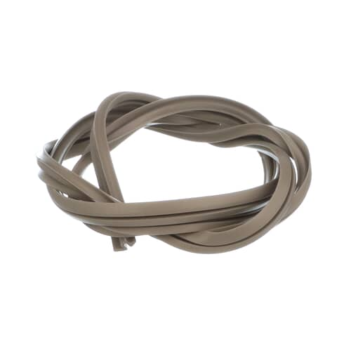 Flexible silicone oven door gasket replacement part.