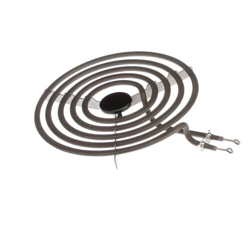 GE WB30X255 8-inch electric coil surface element (2100W) with center medallion.