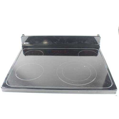 GE WB62T10621 Electric Range Rangetop Glass Assembly (Black).