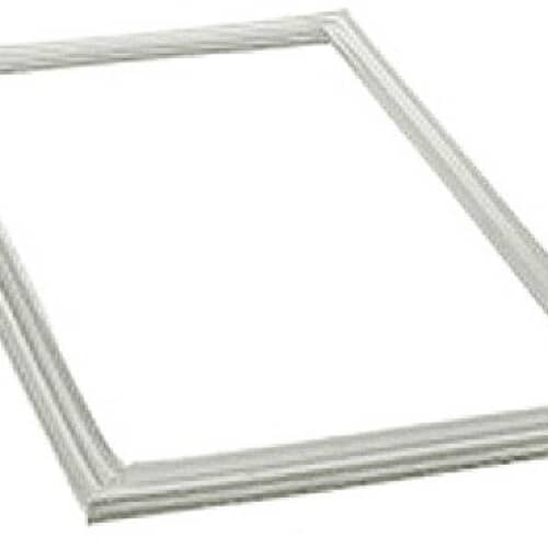 Side profile showing the layered profile of the gasket, designed to create a tight seal when compressed.