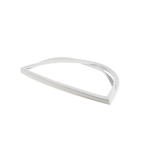 Side profile view illustrating the thickness and cross-section of the magnetic door seal.