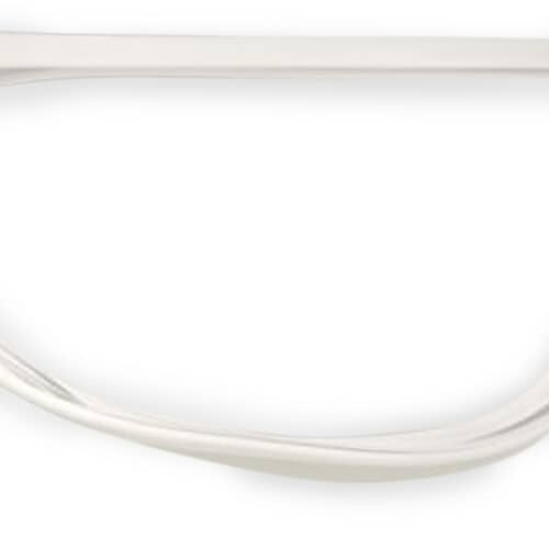 Close-up view of a corner section of the gasket, illustrating the layered, contoured design.