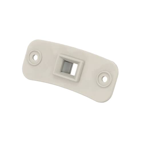 Light-colored view of the LG door latch assembly against a white background