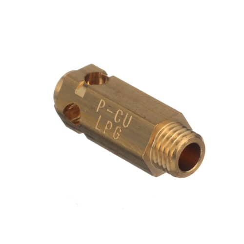 LG 4948EL4002B Brass LP Conversion Orifice Spud for gas dryers.