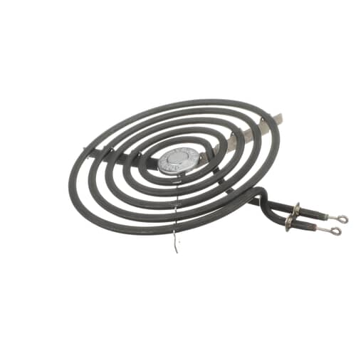Electric range surface unit heating coil.