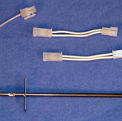 Appliance temperature probe and connectors.
