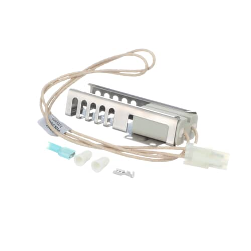 Whirlpool 814269 Flat Style Gas Oven Igniter with ceramic casing.