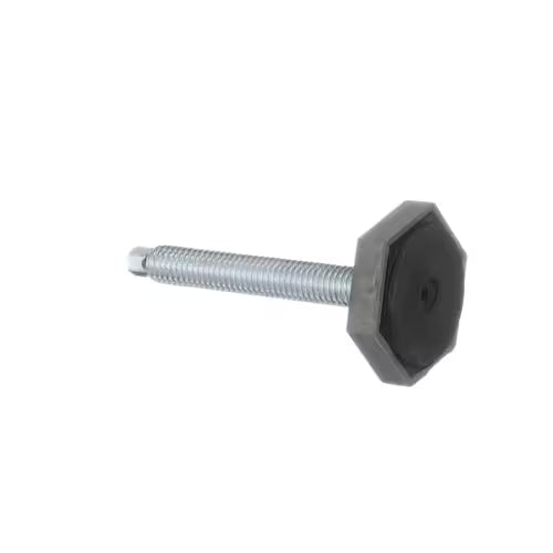Leveling leg 134639100 installed under washer base