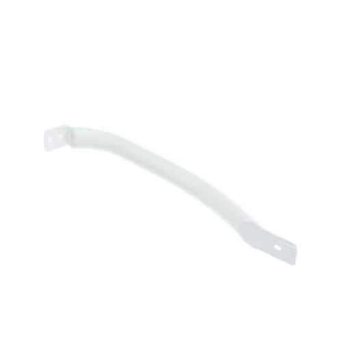 Close-up of part number 218668001 label on Frigidaire handle