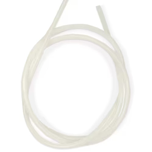 Installation view Frigidaire 218976409 tube routed behind refrigerator liner