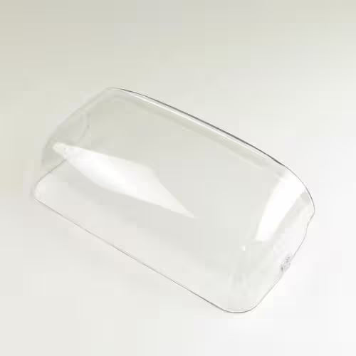 Clear plastic dairy bin cover 240338313 for refrigerator door compartment