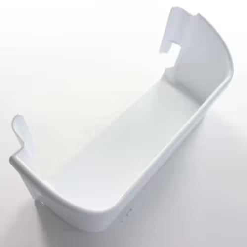 Close-up of part number 240363701 molded on door shelf bin