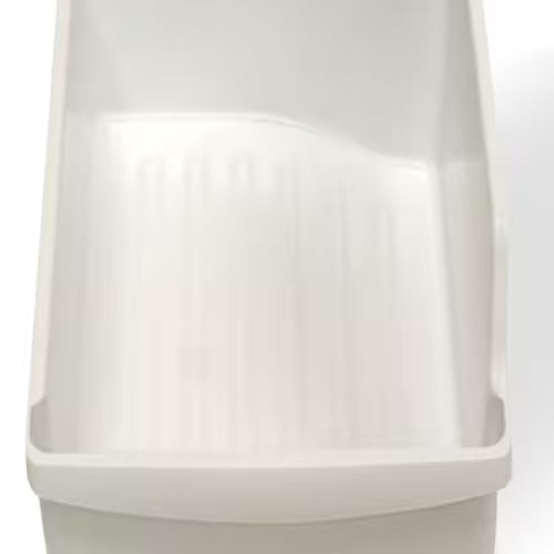 Ice bucket 240385201 part number label close-up