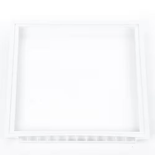 Close-up of part number 240599803 on shelf frame label