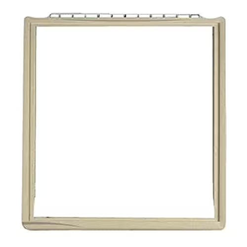 Frigidaire 241969501 frame installed above meat pan drawer in refrigerator