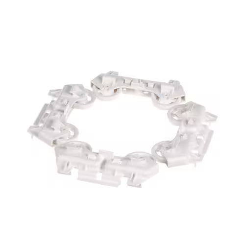 Whirlpool 4317933 dishwasher lower rack roller kit front view