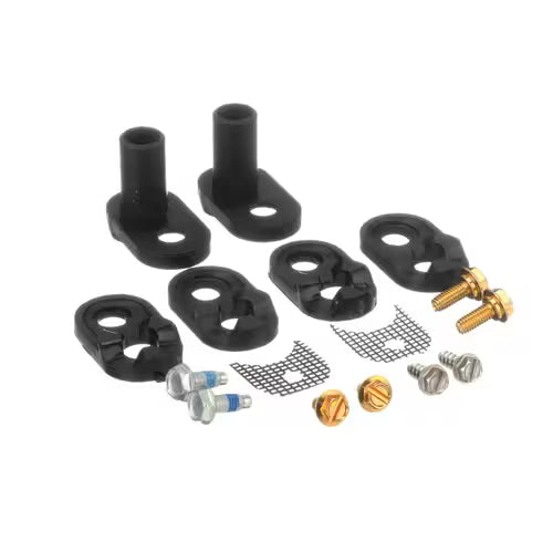 Whirlpool 4318165 cam kit installed at bottom refrigerator door hinge